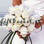 Букет невесты Романтика из белых роз